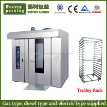 industrial oven price,32 trays rotary rack oven, rotary oven for bakery